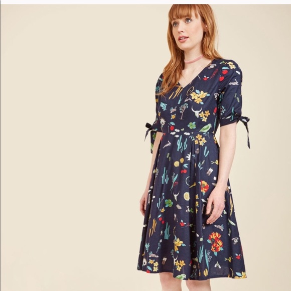 Modcloth Dresses & Skirts - ModCloth Frock Shop Pinup Vintage Style Dress Mod